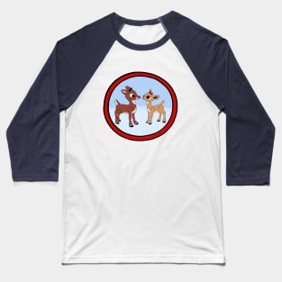 Rudolph The Red-Nosed Reindeer & Clarice Baseball T-Shirt